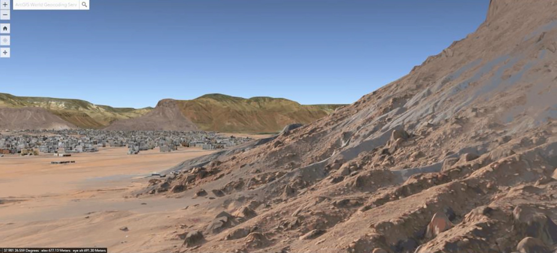 AlUla digital twin landscape
