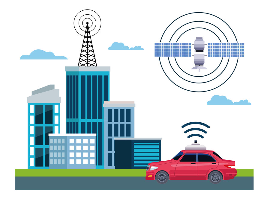 Mobile mapping system for road and street surveys